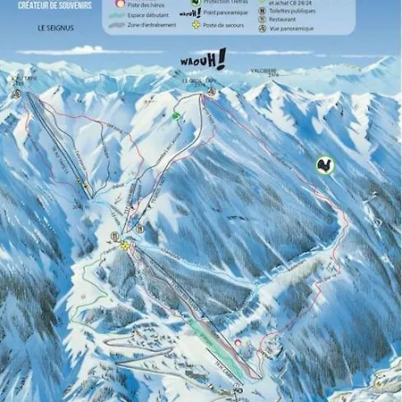 La Foux D Allos, Centre Station Et Au Pied Des Pistes Allos